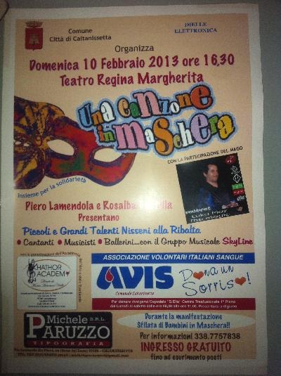 Una canzone in maschera